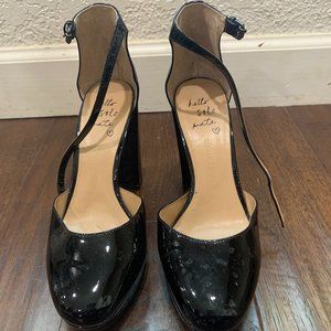 "Sofia" Banana Republic Patent Platform Heels